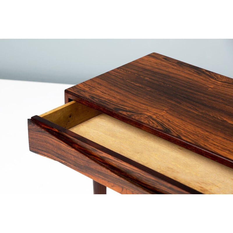 Vintage rosewood console by Niels Clausen, 1960s