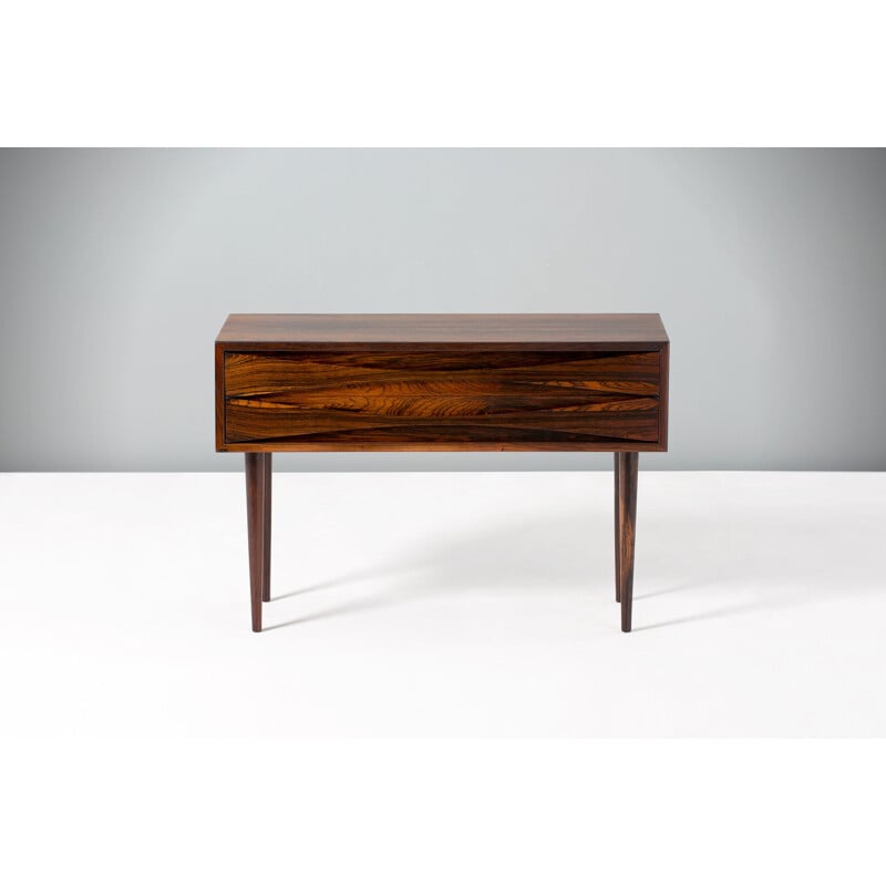 Vintage rosewood console by Niels Clausen, 1960s