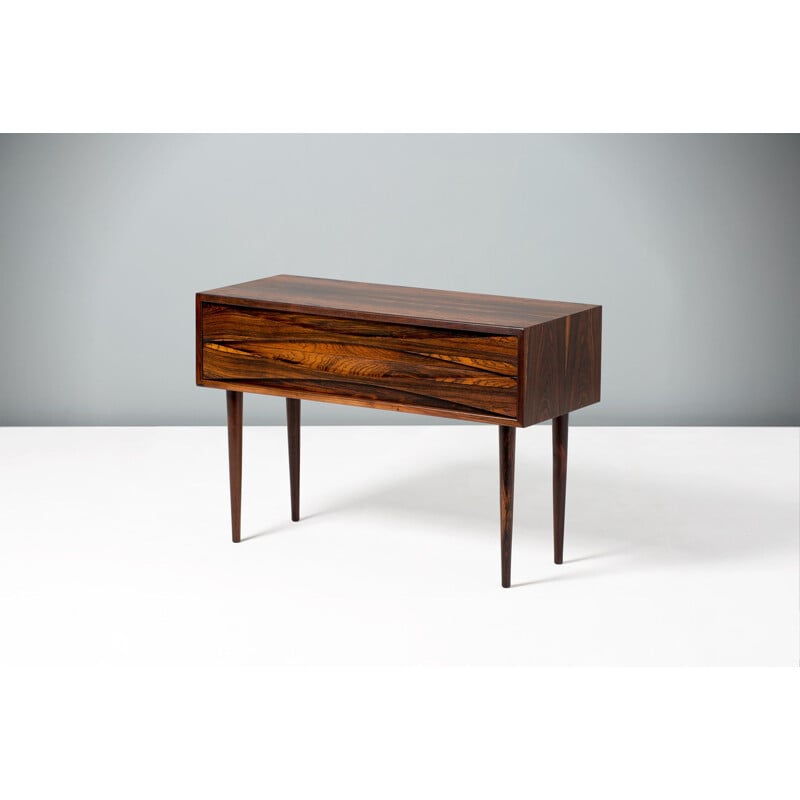 Vintage rosewood console by Niels Clausen, 1960s
