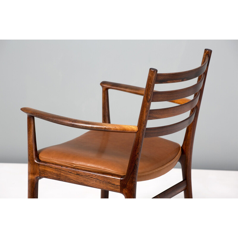 Vintage Kai Lyngfeldt-Larsen Danish rosewood armchair, 1960