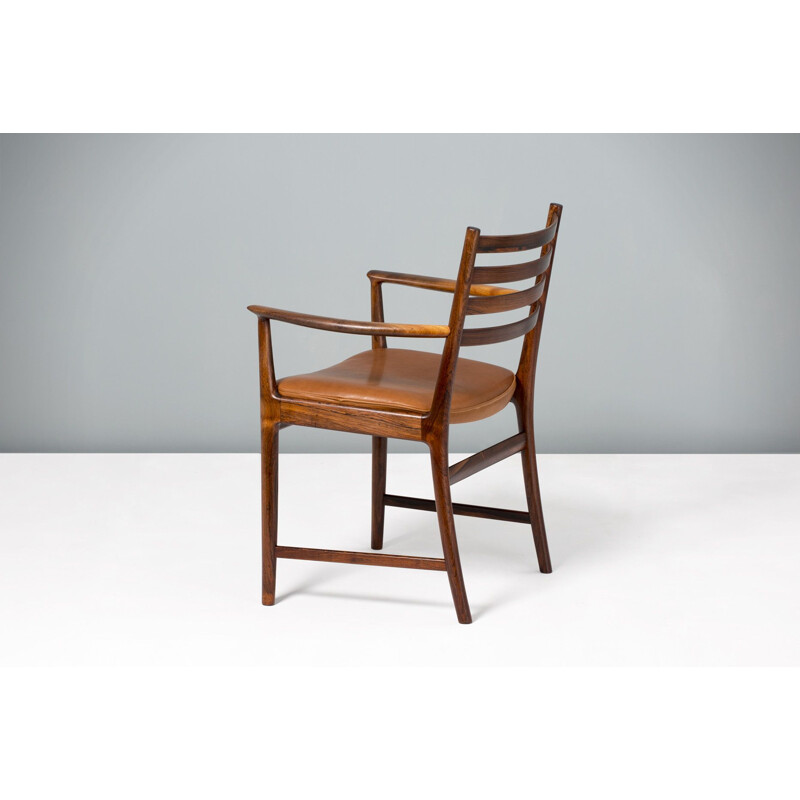 Vintage Kai Lyngfeldt-Larsen Danish rosewood armchair, 1960