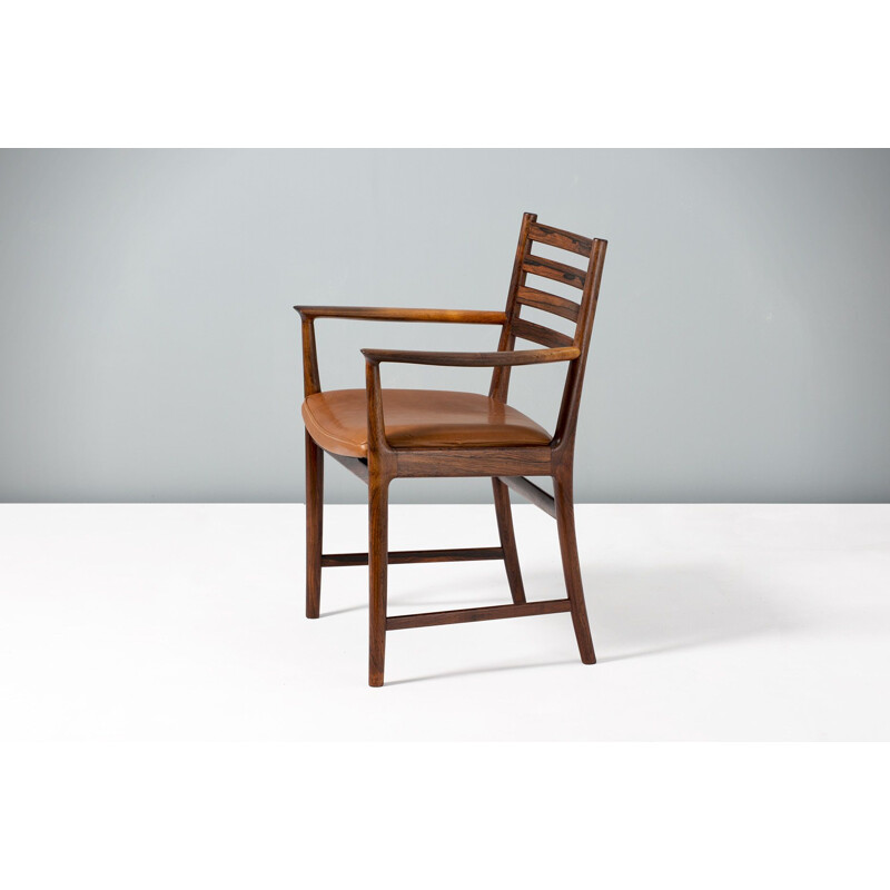 Vintage Kai Lyngfeldt-Larsen Danish rosewood armchair, 1960