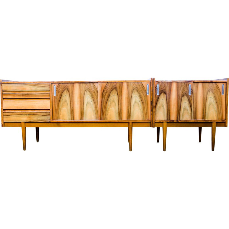 Set of 2 Vintage Sideboards by Bytomskie Furniture Factories, 1960