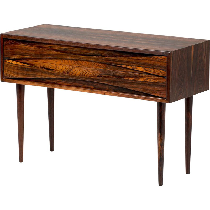 Vintage rosewood console by Niels Clausen, 1960s