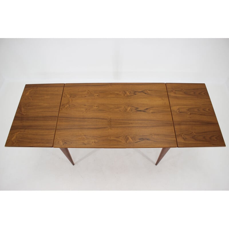 Vintage teak extendable dining table by Niels O. Møller, Denmark, 1960s 