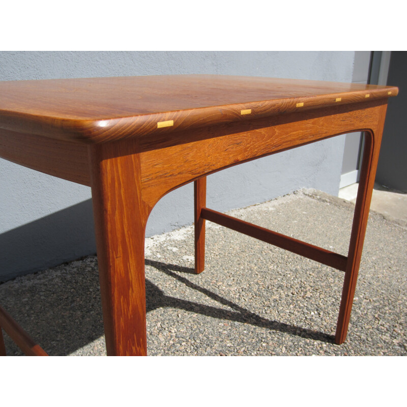 Vintage Scandinavian teak side table by Yngvar Sandström for AB Seffle Möbelfabrik