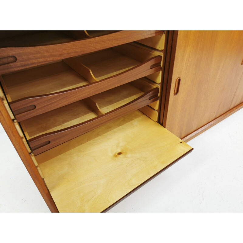 Vintage Danish teak sideboard 1970s 