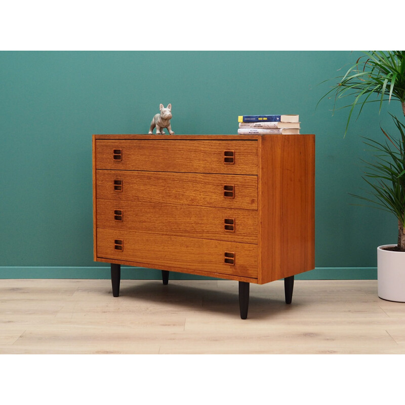 Vintage Danish teak chest of drawers 1960