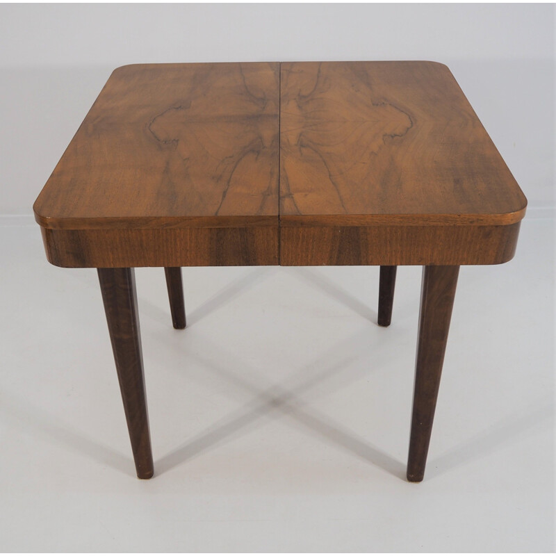 Vintage Art Deco Czech Dining Table by Jindřich Halabala, 1950s