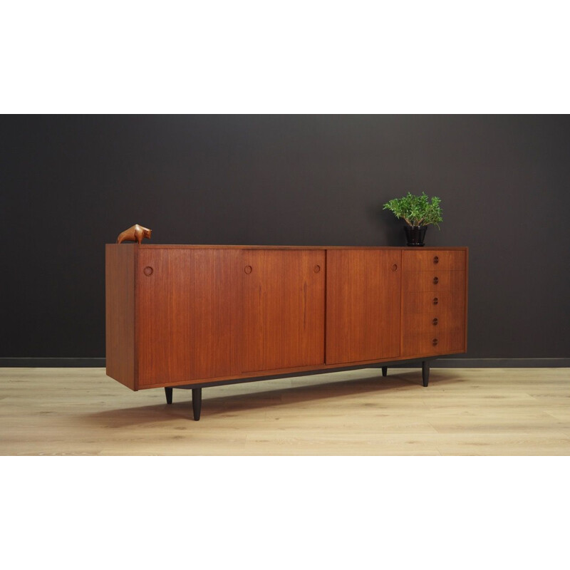 Vintage Scandinavian teak sideboard, 1960