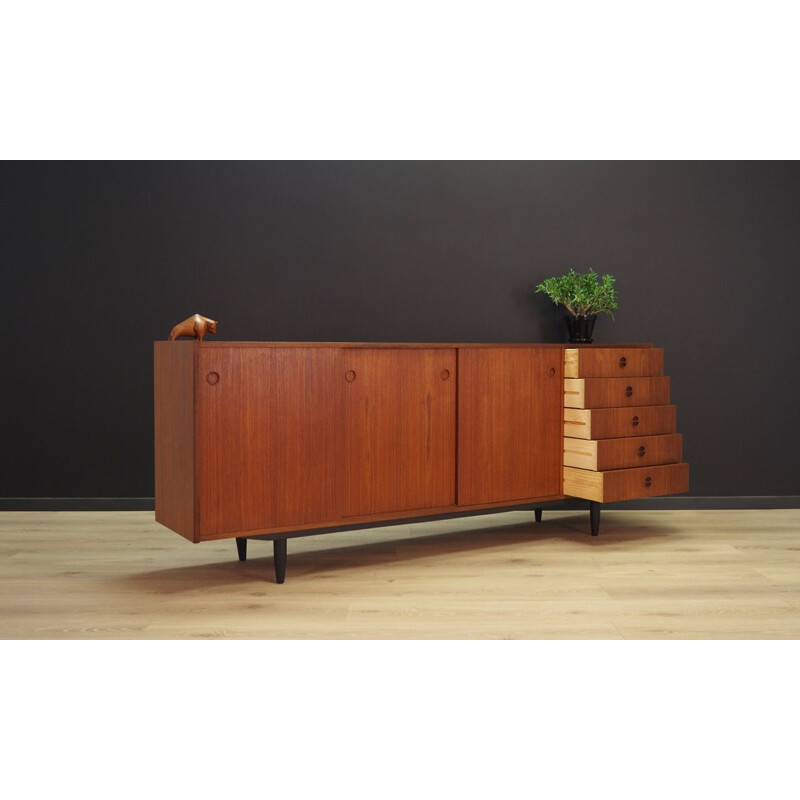 Vintage Scandinavian teak sideboard, 1960