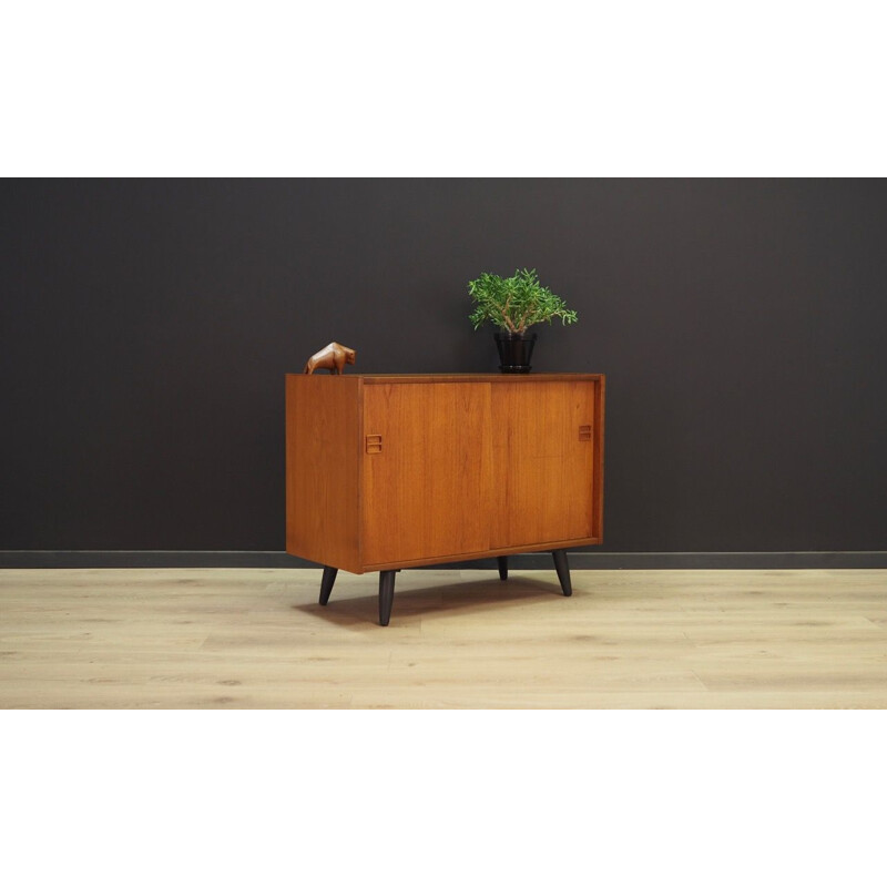 Vintage Danish Highboard in Teak, 1960