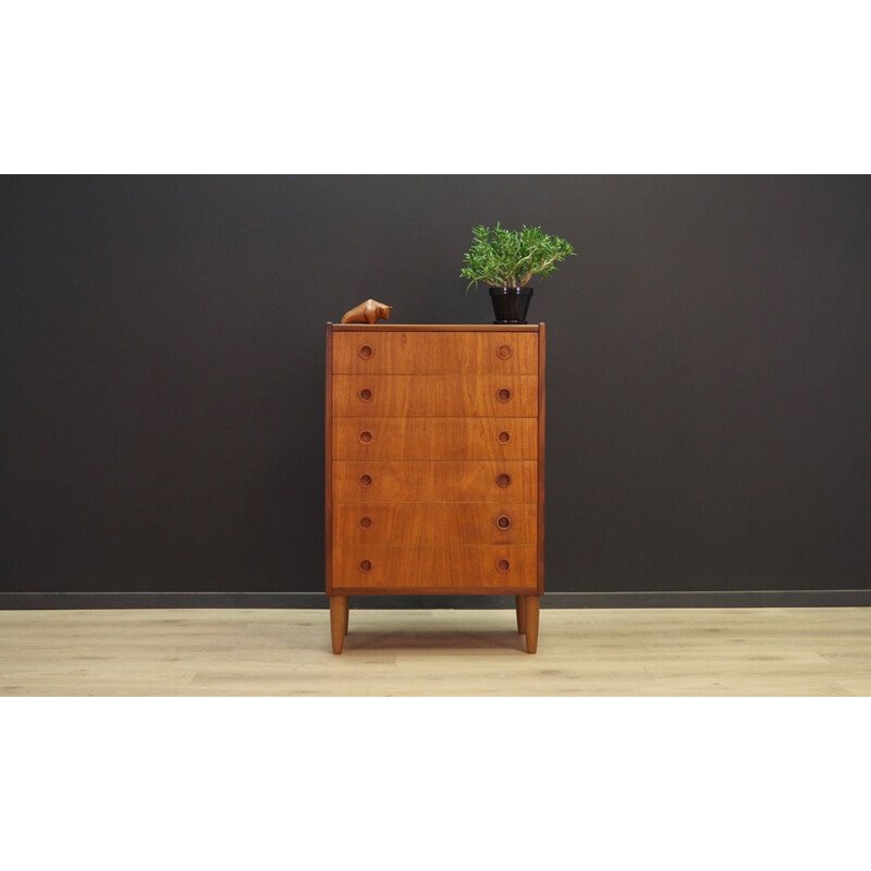 Vintage danish Chest Of Drawers in Teak, 1960