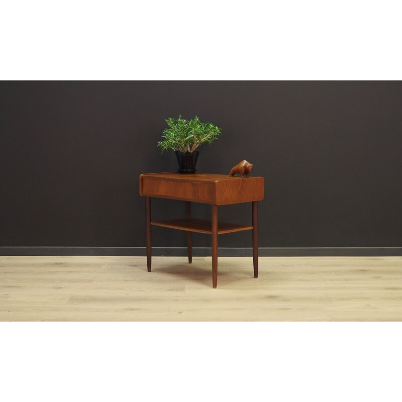 Vintage Danish coffee table in teak 1960