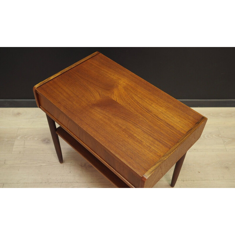 Vintage Danish coffee table in teak 1960