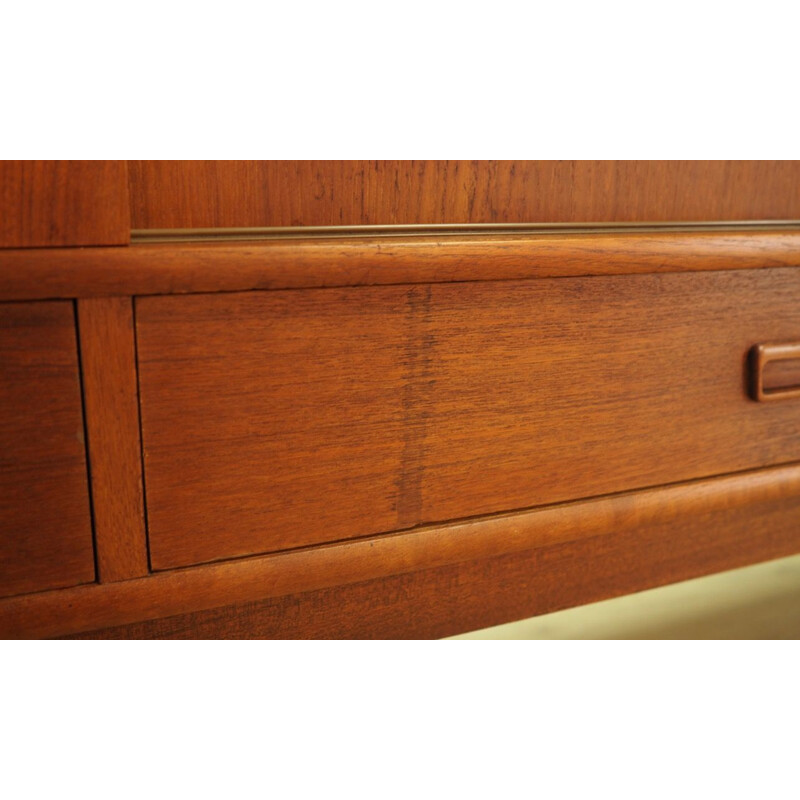 Vintage Danish highboard in teak