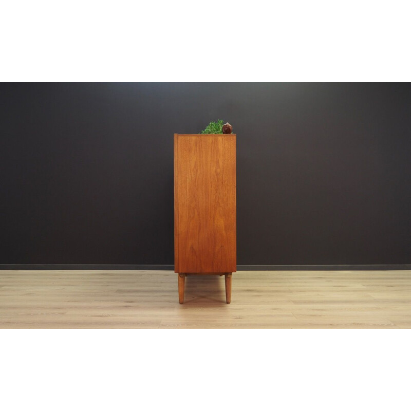 Vintage Danish highboard in teak 1960-1970s