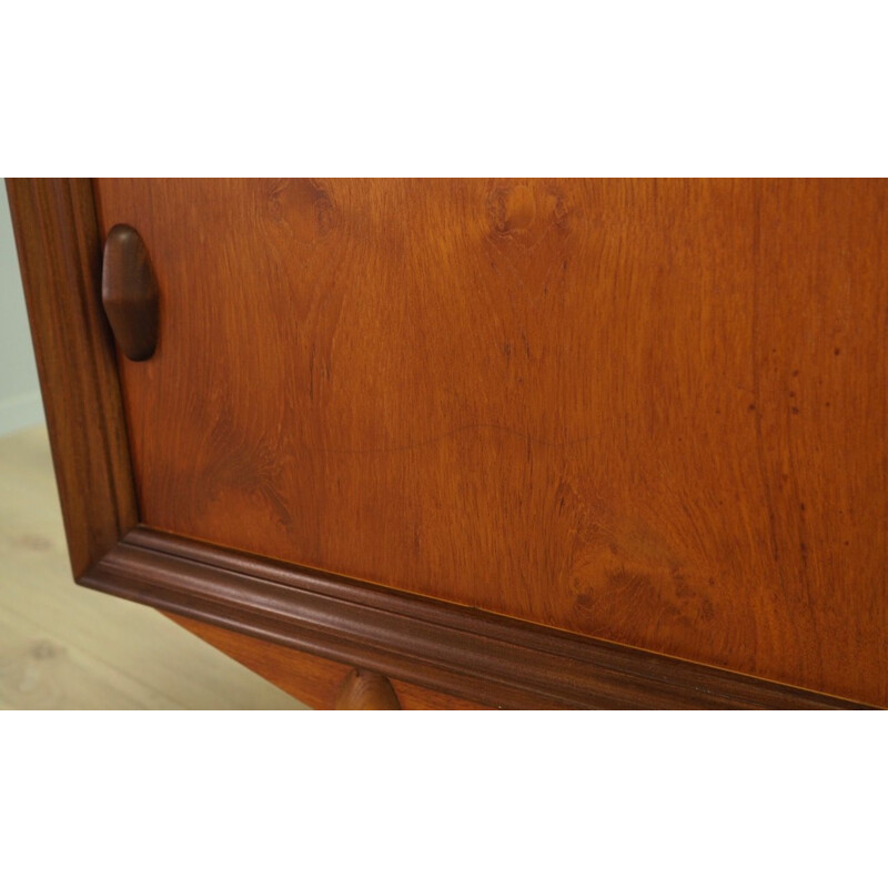 Vintage Danish highboard in teak 1960-1970s