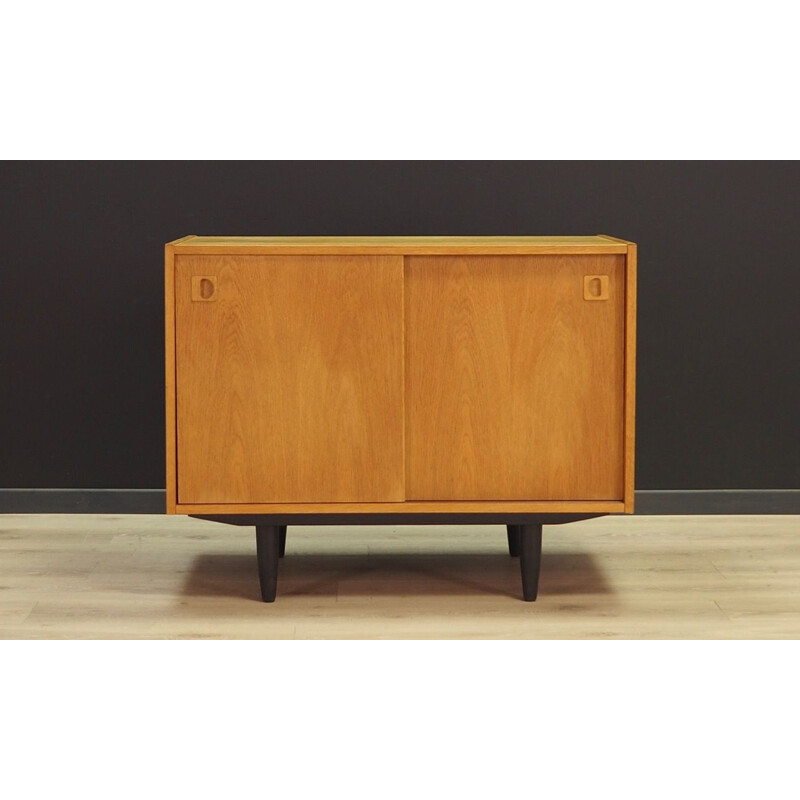 Vintage sideboard in ash Denmark 1970s