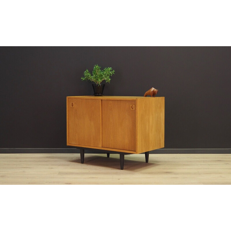 Vintage sideboard in ash Denmark 1970s