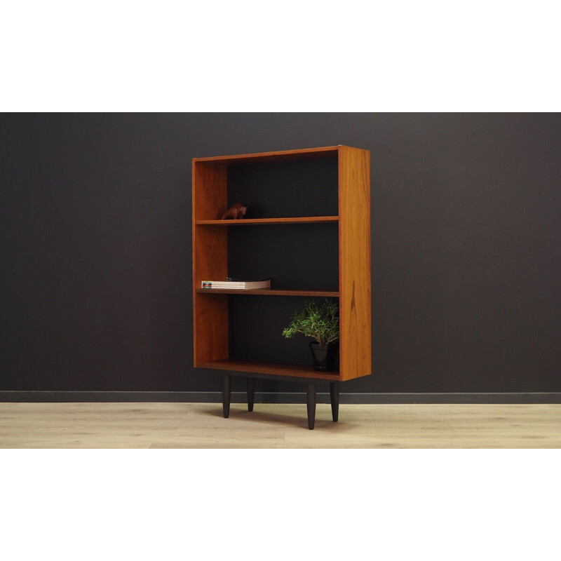 Vintage bookcase in teak, Denmark, 1960-1970s