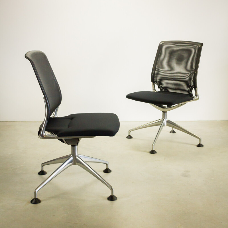 Set of two Vitra "Meda Conference" chairs, Alberto MEDA - 1990s