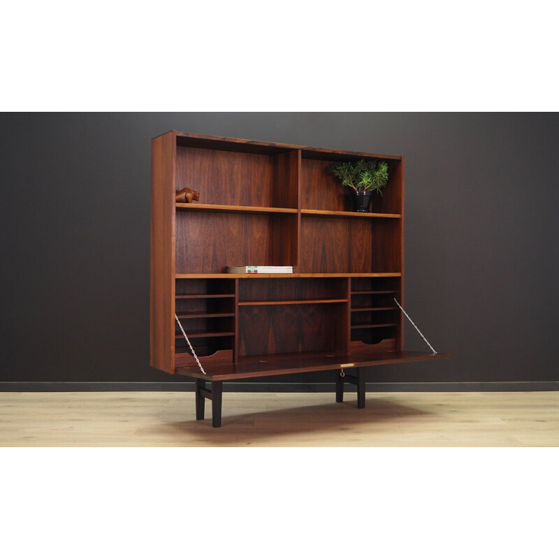 Vintage bookcase in rosewood by Dammand & Rasmussen, Denmark, 1970s