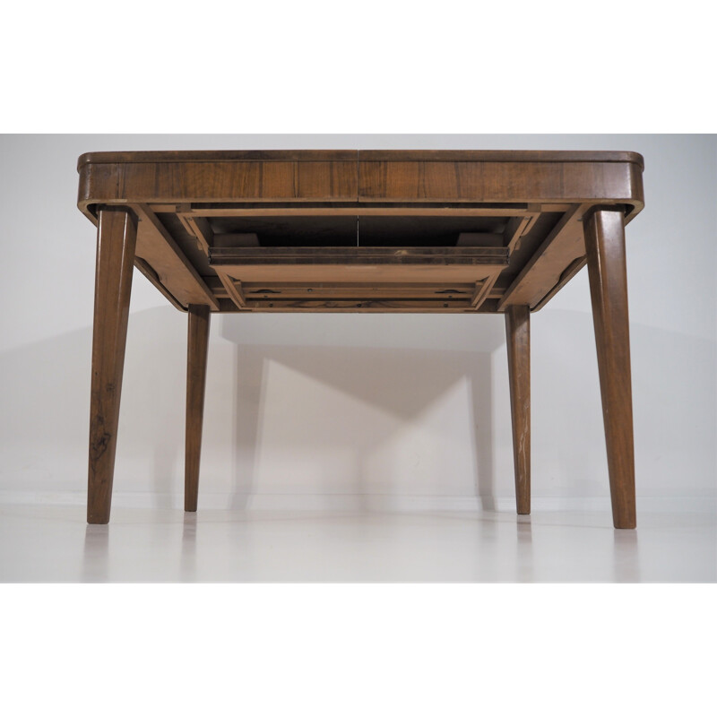 Vintage Czech dining table by Jindřich Halabala for UP Závody, 1950s