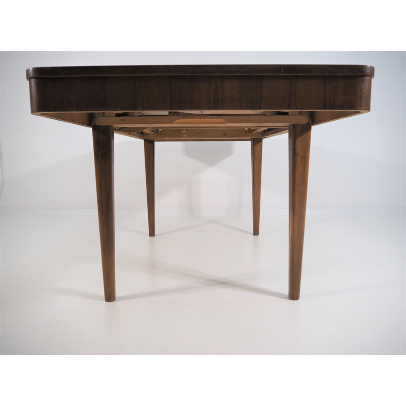 Vintage Czech dining table by Jindřich Halabala for UP Závody, 1950s