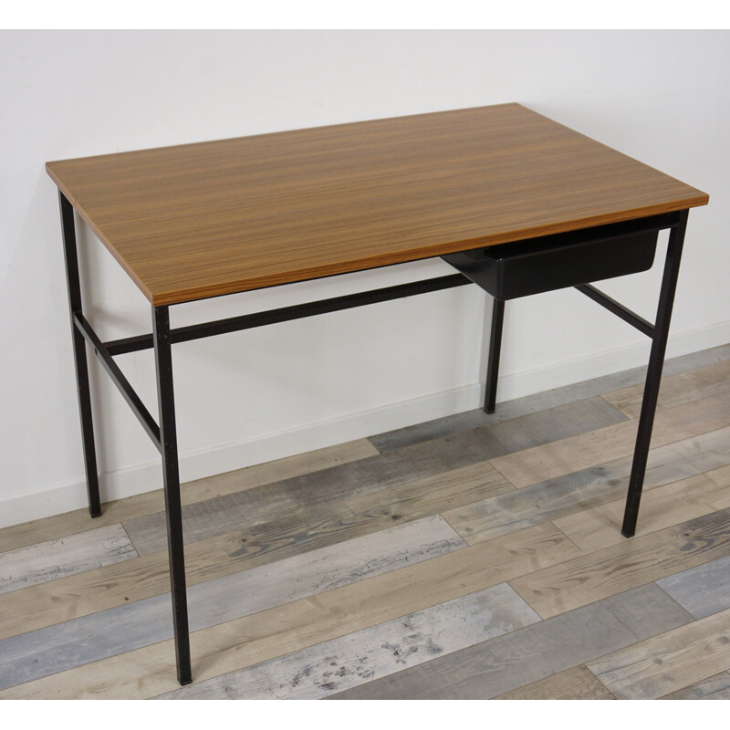 Vintage desk Pierre Guariche for Meurop