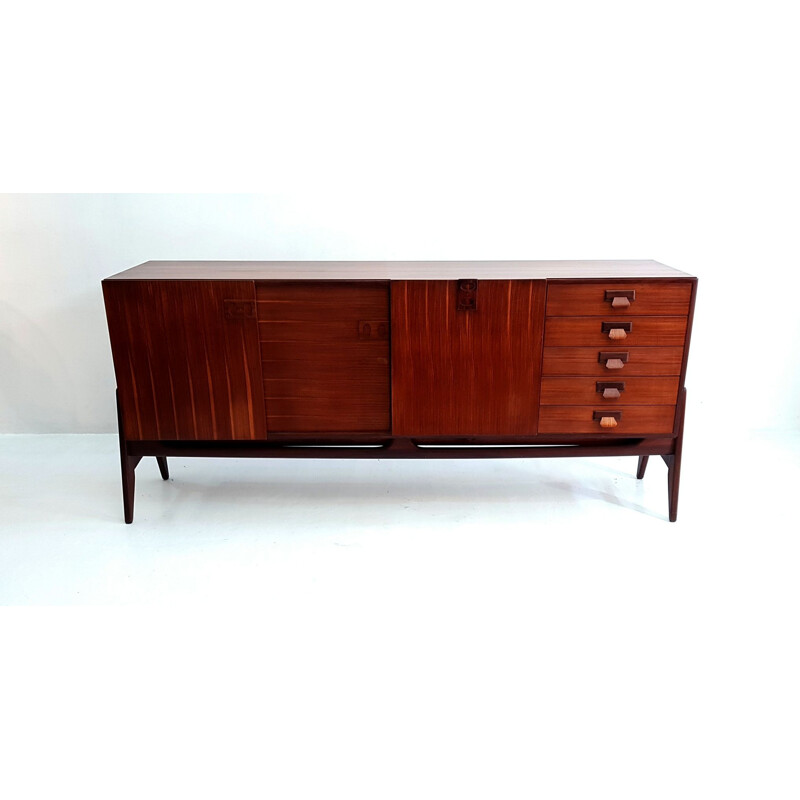 Vintage Credenza in Teak by Fratelli Proserpio made in Italy
