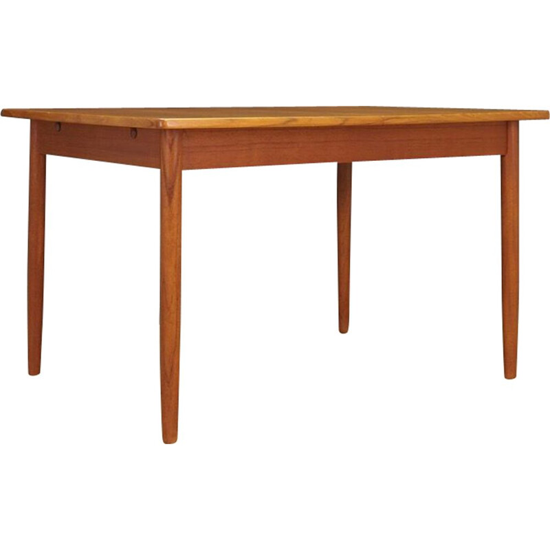 Vintage teak danish dining table 1960