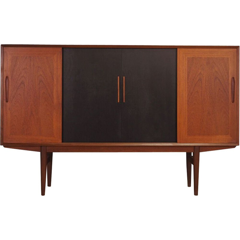 Vintage Danish highboard in teak 1960