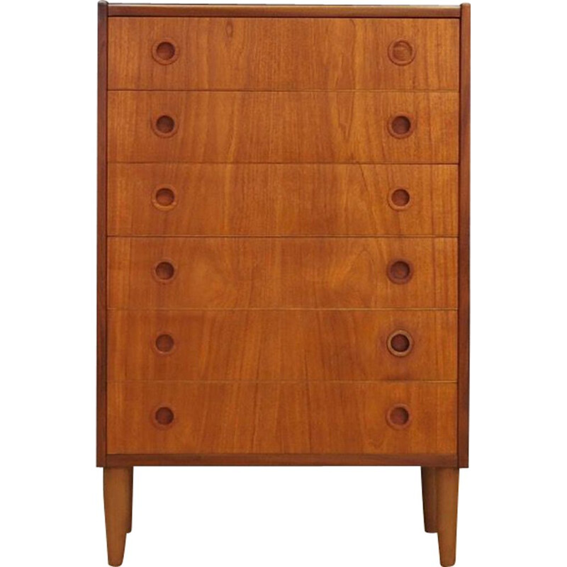 Vintage danish Chest Of Drawers in Teak, 1960