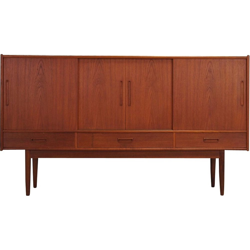 Vintage Danish highboard in teak