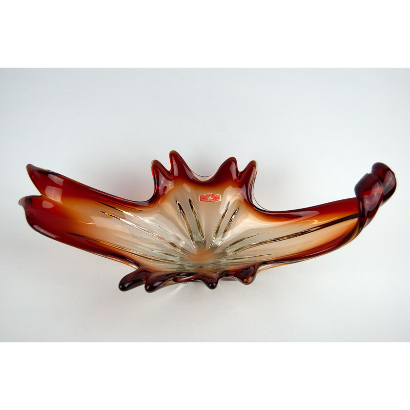 Vintage Murano Glass Bowl 1950