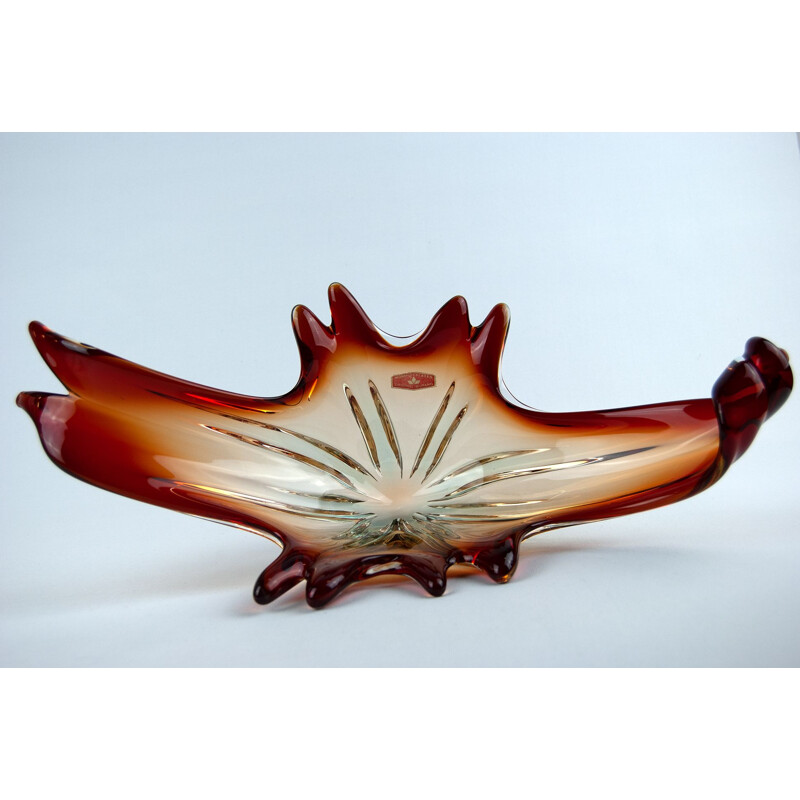 Vintage Murano Glass Bowl 1950