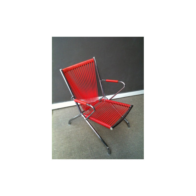 Children's chair scoubidou - 1950s 