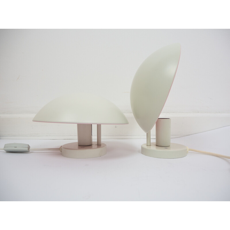 Pair of vintage danish wall lamps, PH Hat, Louis Poulsen, Denmark, 1960