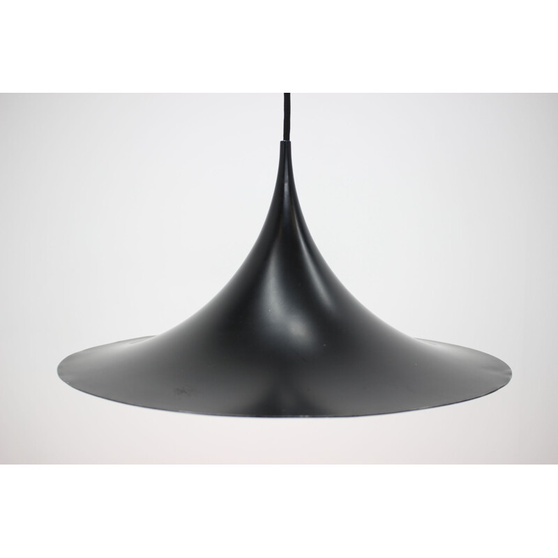 Vintage Pendant Semi Lamp by Claus Bonderup and Thorsten Thorup, 1970