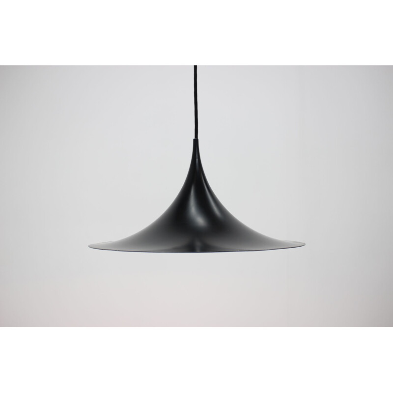 Vintage Pendant Semi Lamp by Claus Bonderup and Thorsten Thorup, 1970