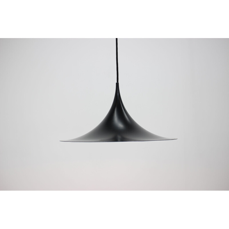 Vintage Pendant Semi Lamp by Claus Bonderup and Thorsten Thorup, 1970