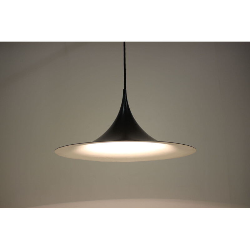 Vintage Pendant Semi Lamp by Claus Bonderup and Thorsten Thorup, 1970