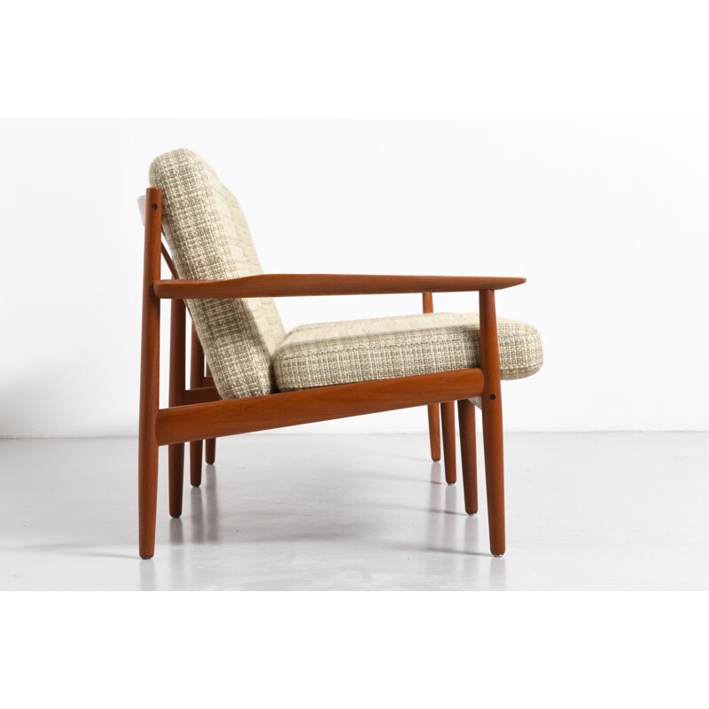 Glostrup Mobelfabrik 3-seater sofa in teak, Arne VODDER - 1960s