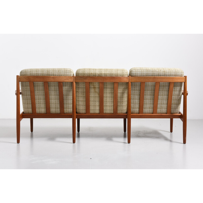 Glostrup Mobelfabrik 3-seater sofa in teak, Arne VODDER - 1960s