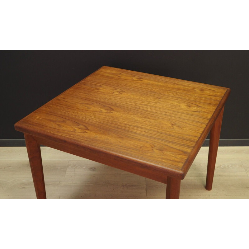 Vintage danish dining table in teak 1960