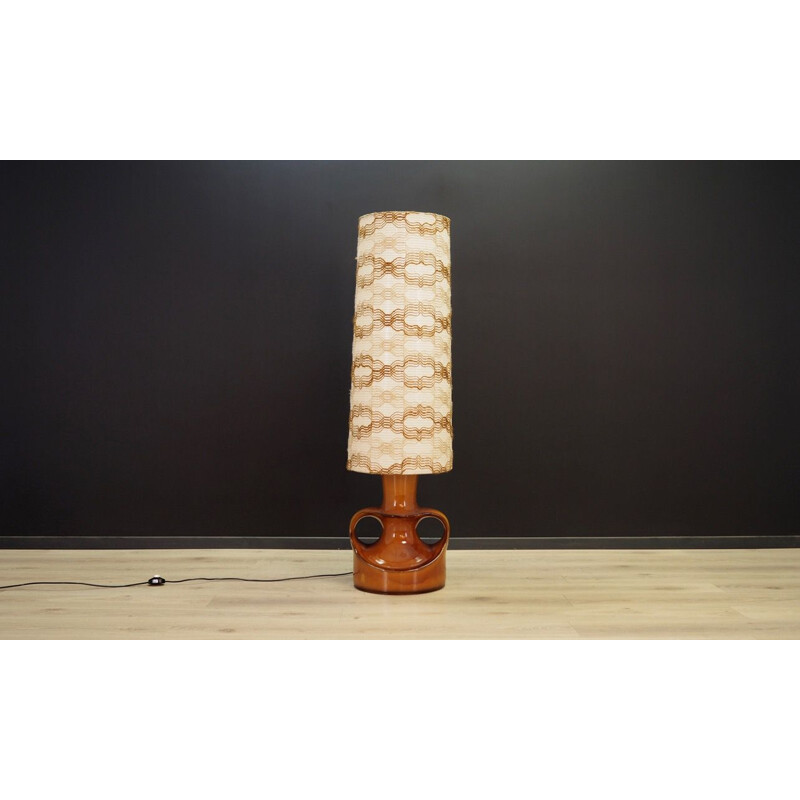Lampe de table vintage danoise en céramique 1970 