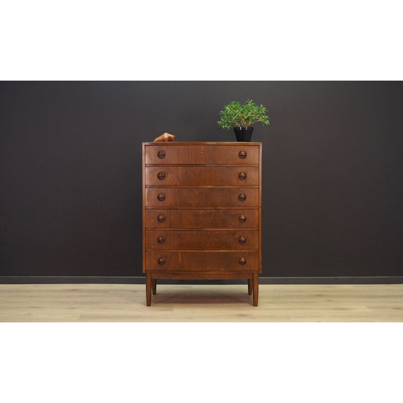 Vintage Scandinavian chest of drawers by Kai Kristiansen 1970