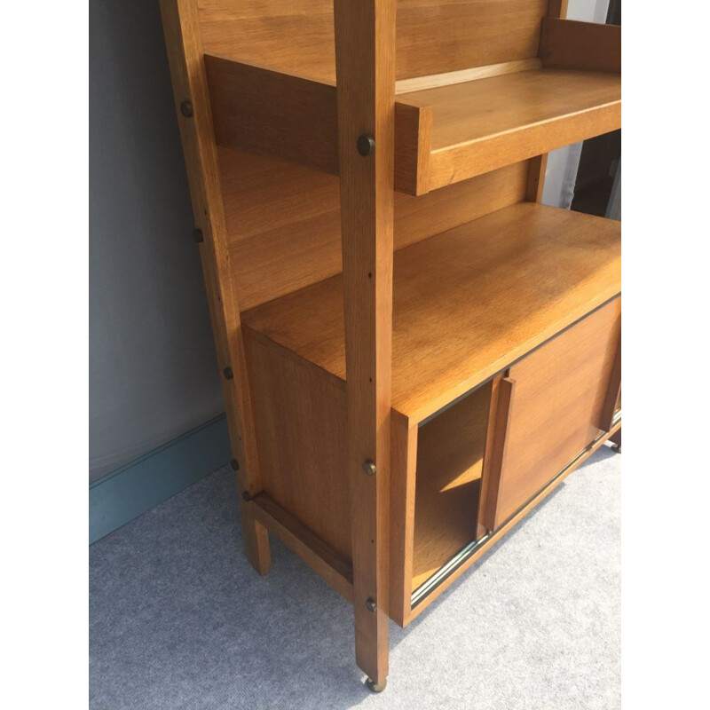 Vintage bookcase by Pierre Cruège 