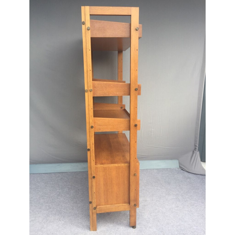 Vintage bookcase by Pierre Cruège 